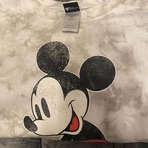 Mickey Mouse cropped sweatshirt